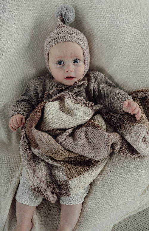 Wool pixie baby bonnet – Gooseberry Fool