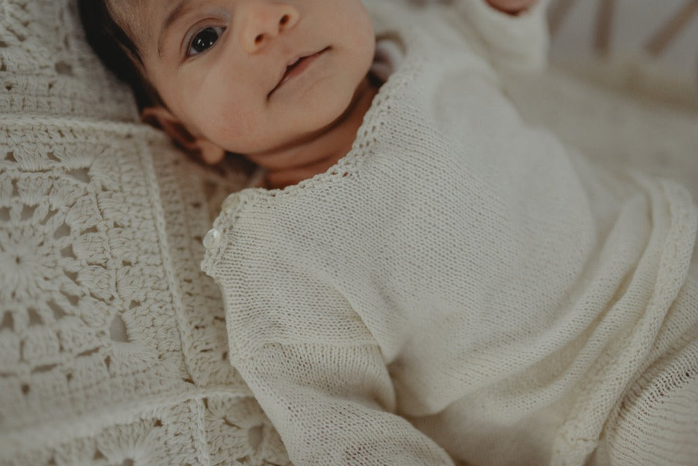 organic cotton baby jumper