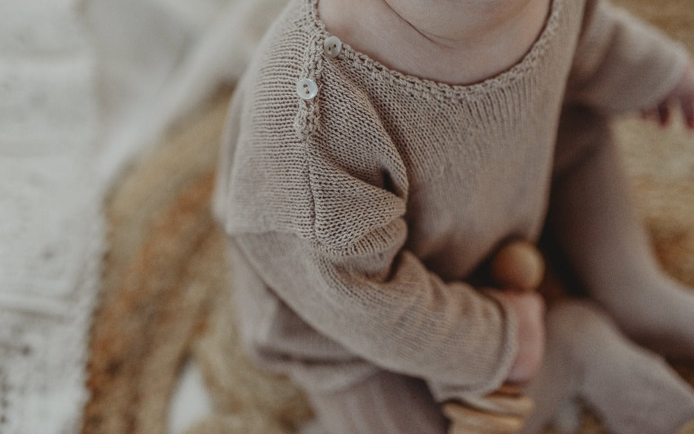 organic cotton baby jumper