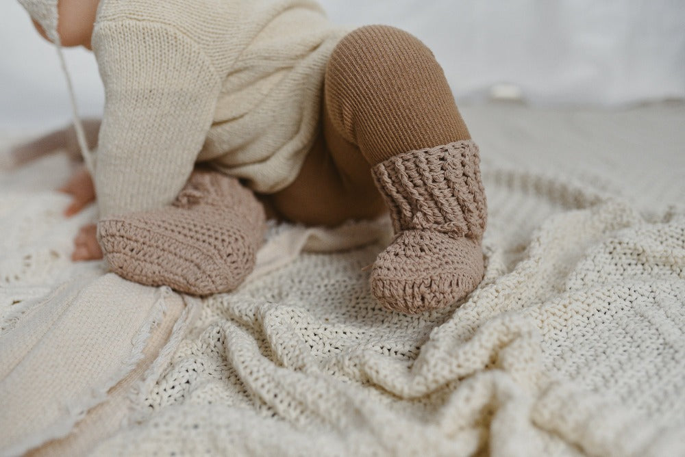 organic cotton booties