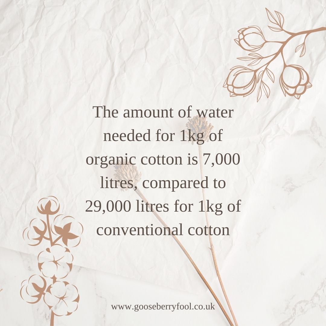 How your organic cotton products are created.