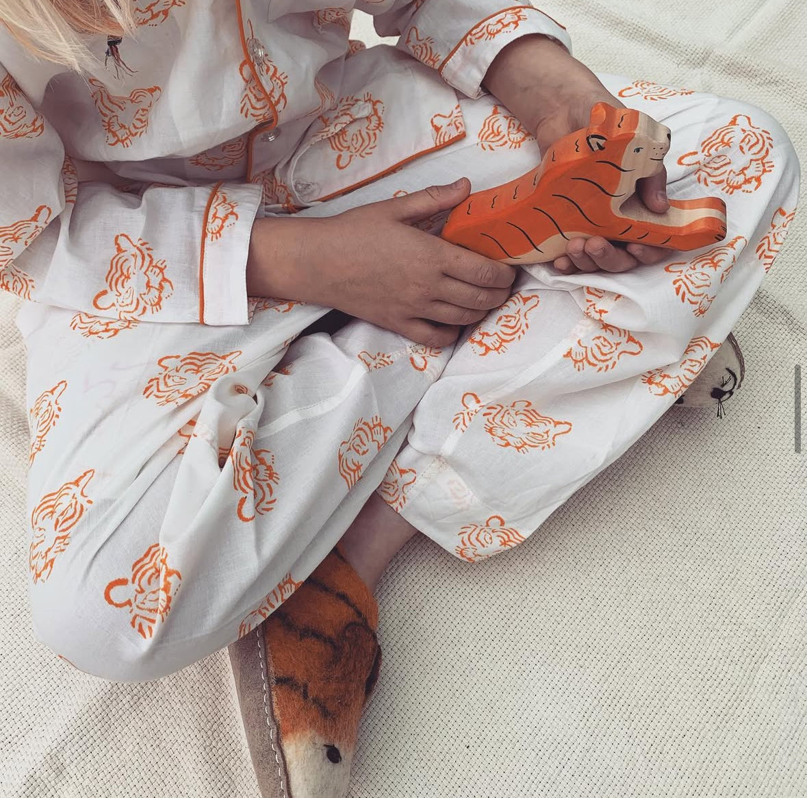 Kids block print pyjamas