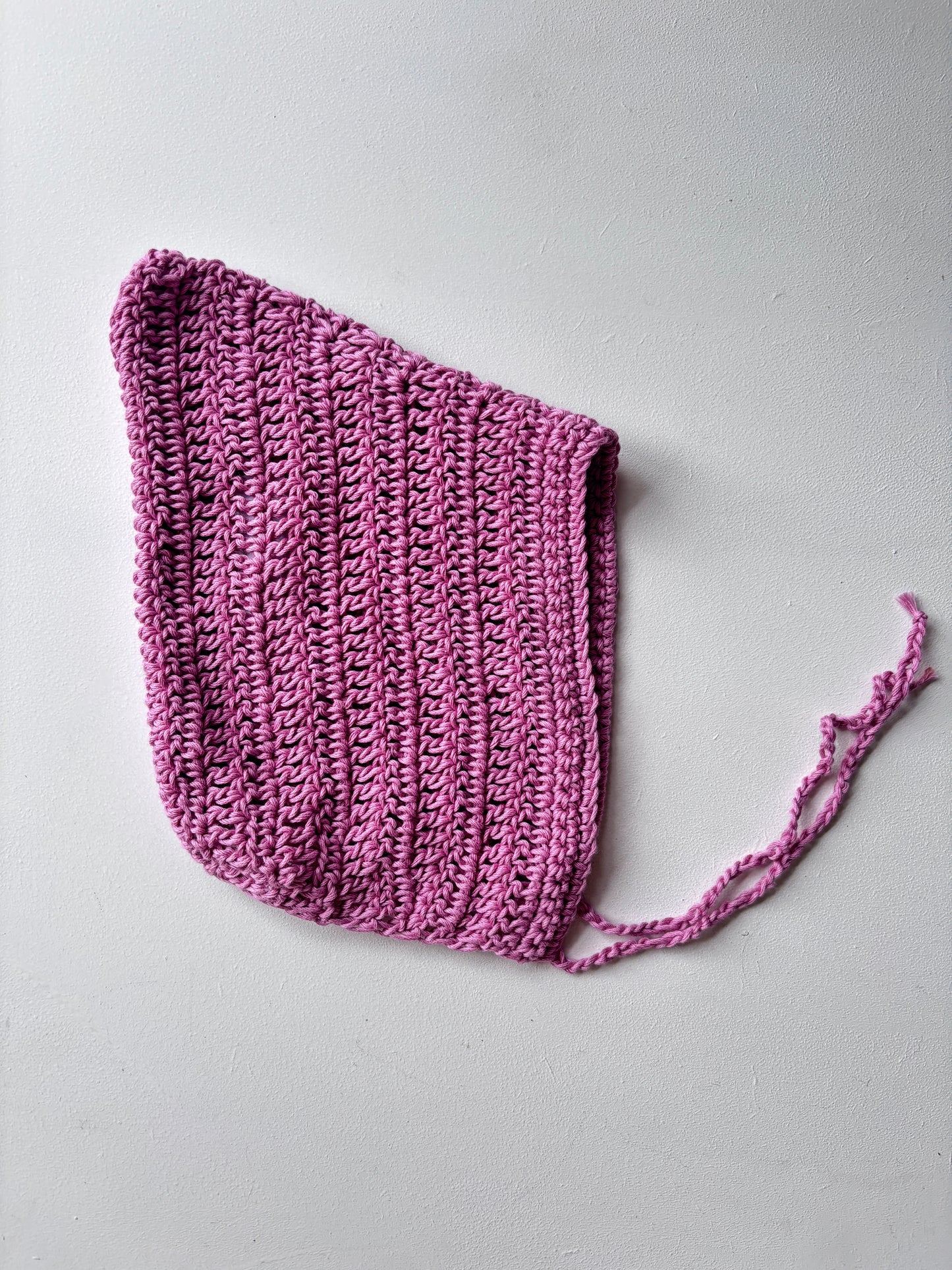 Pima cotton pixie bonnet