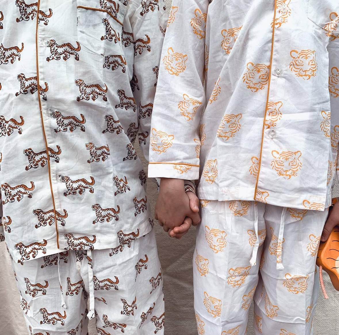 Kids block print pyjamas