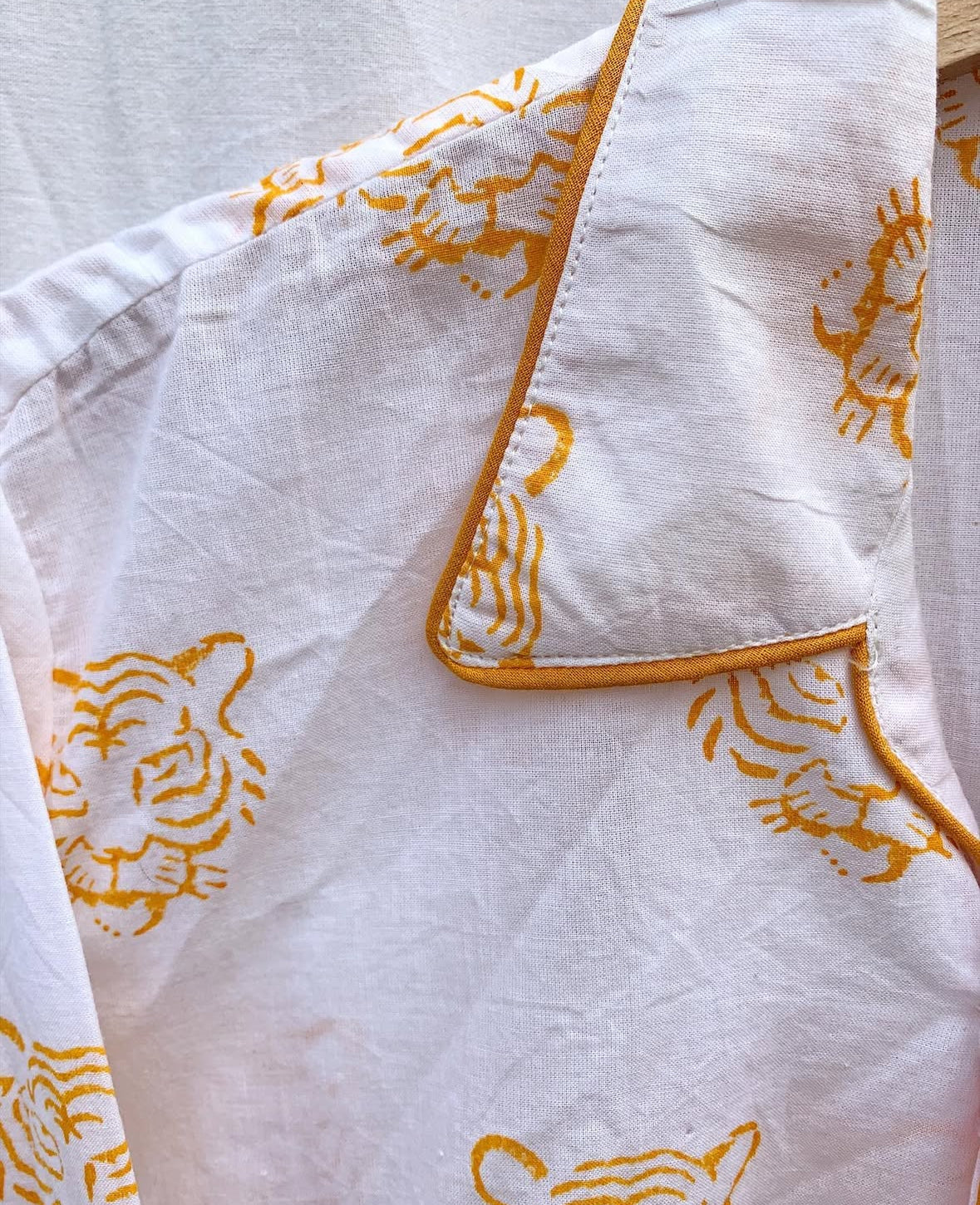 Kids block print pyjamas