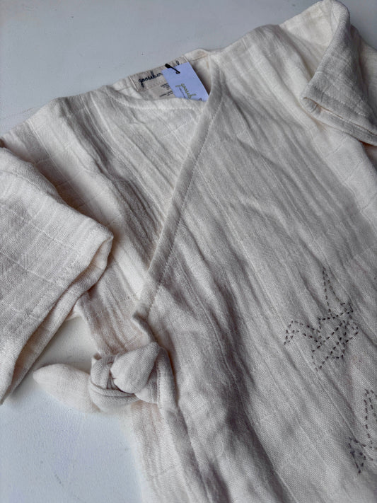 embroidered baby nightgown
