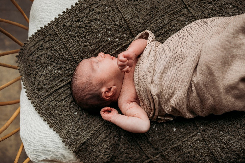 Florence swaddle blanket