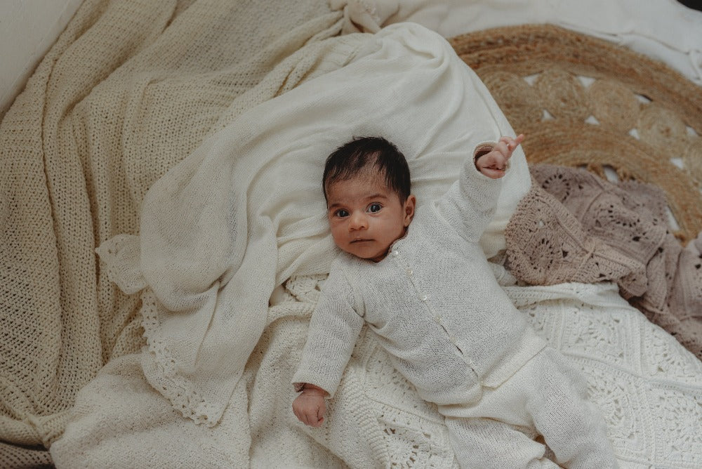 organic cotton baby knits